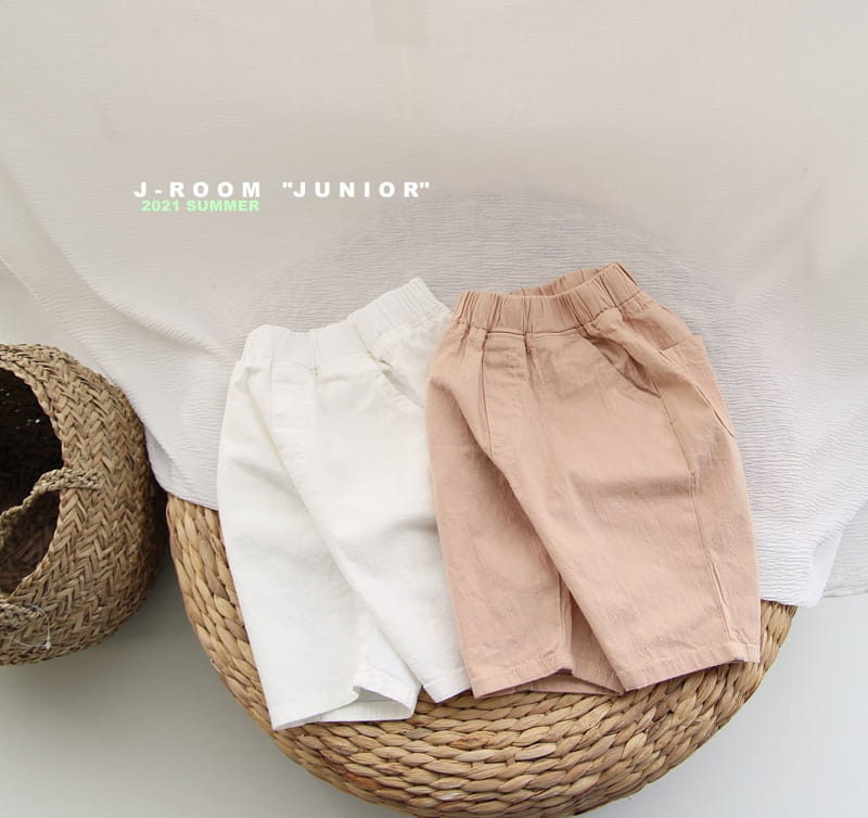 J-ROOM - Korean Children Fashion - #Kfashion4kids - Slab Span Capri Pants - 8