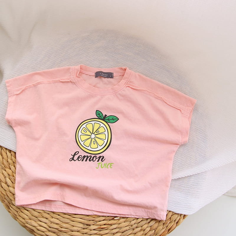 J-ROOM - Korean Children Fashion - #Kfashion4kids - Lemon Painting Tee - 6