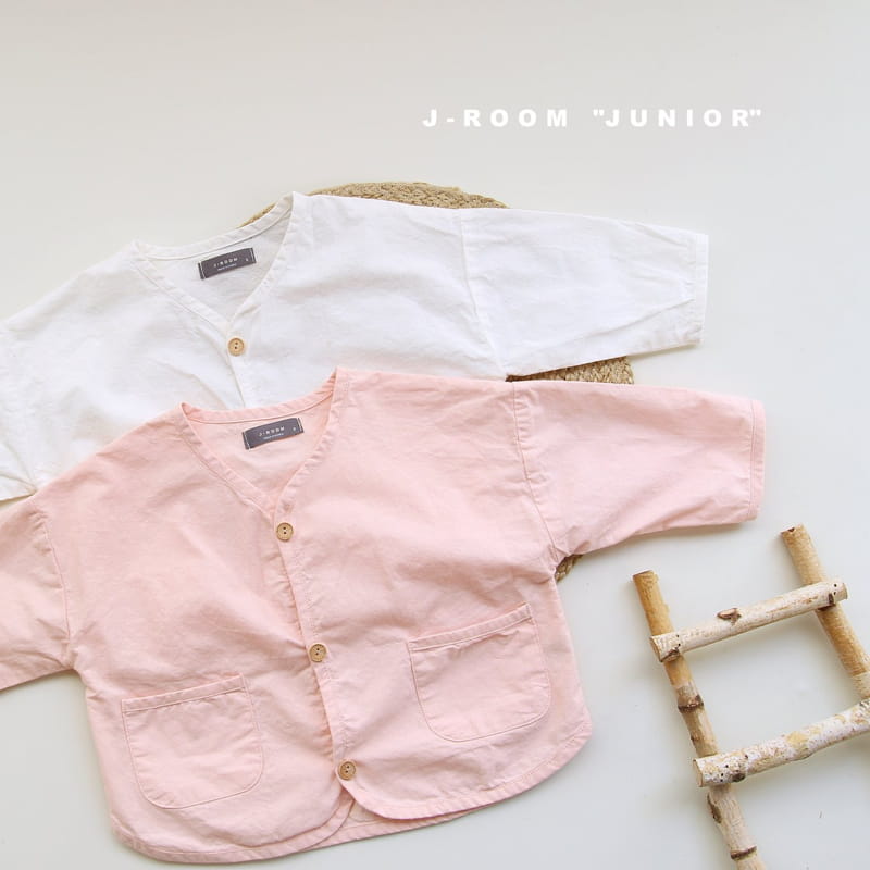 J-ROOM - Korean Children Fashion - #Kfashion4kids - Linen Button Jacket - 10