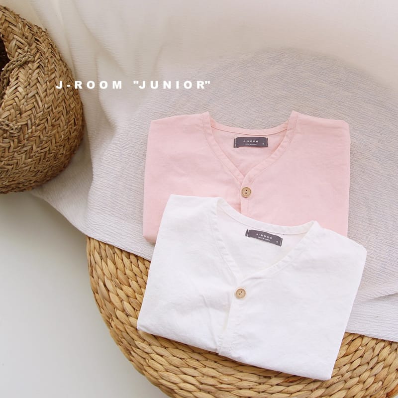 J-ROOM - Korean Children Fashion - #Kfashion4kids - Linen Button Jacket - 5