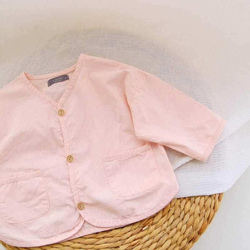 J-ROOM - Korean Children Fashion - #Kfashion4kids - Linen Button Jacket - 6
