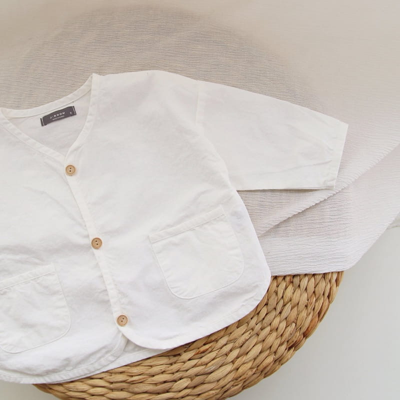 J-ROOM - Korean Children Fashion - #Kfashion4kids - Linen Button Jacket - 7