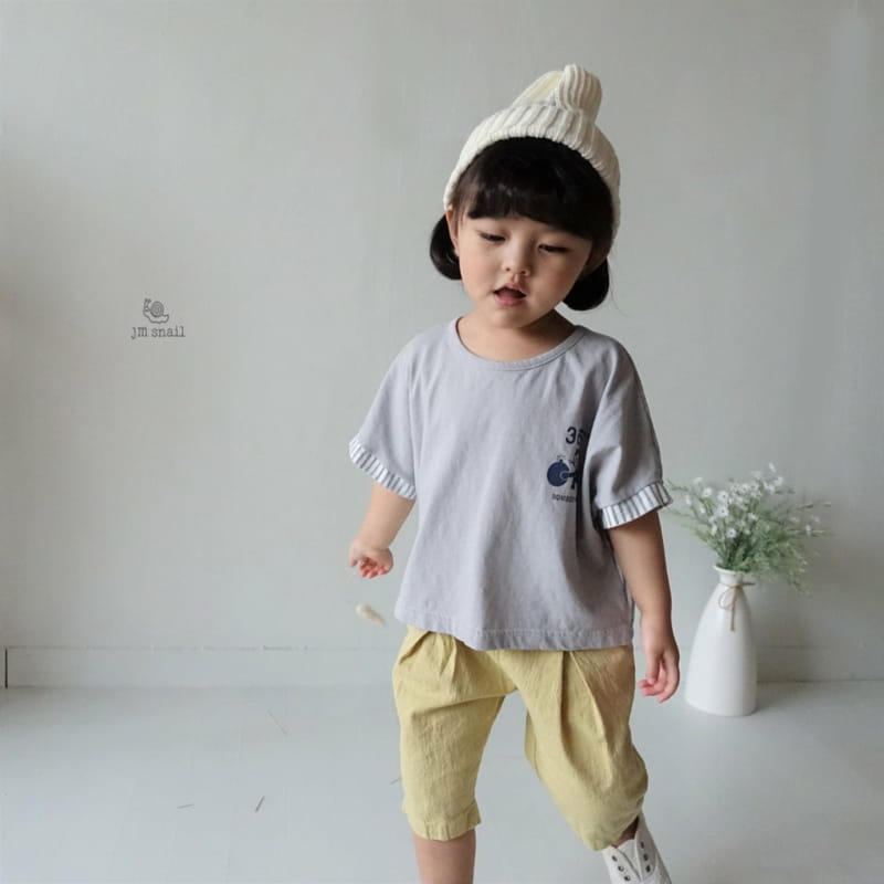 JM SNAIL - Korean Children Fashion - #Kfashion4kids - Stripes Color Tee - 2