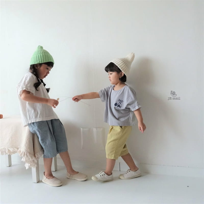 JM SNAIL - Korean Children Fashion - #Kfashion4kids - Martine Capri Baggy Pants - 10