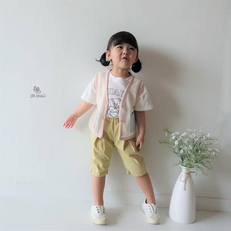 JM SNAIL - Korean Children Fashion - #Kfashion4kids - Martine Capri Baggy Pants - 3