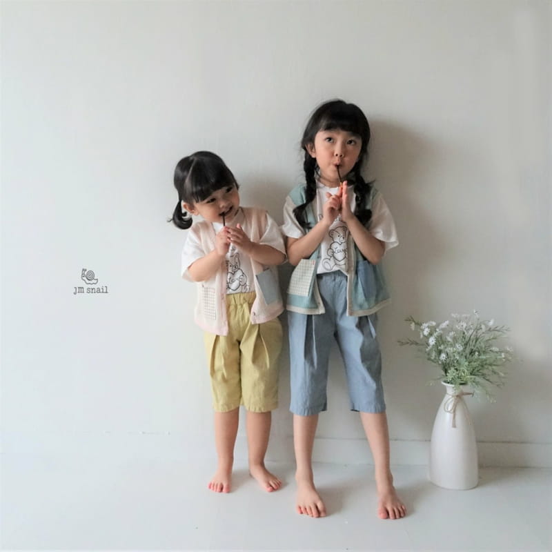 JM SNAIL - Korean Children Fashion - #Kfashion4kids - Martine Capri Baggy Pants - 4