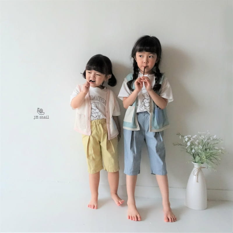 JM SNAIL - Korean Children Fashion - #Kfashion4kids - Martine Capri Baggy Pants - 5