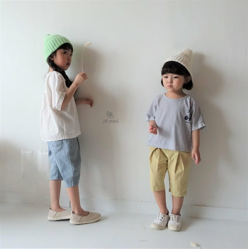 JM SNAIL - Korean Children Fashion - #Kfashion4kids - Martine Capri Baggy Pants - 6