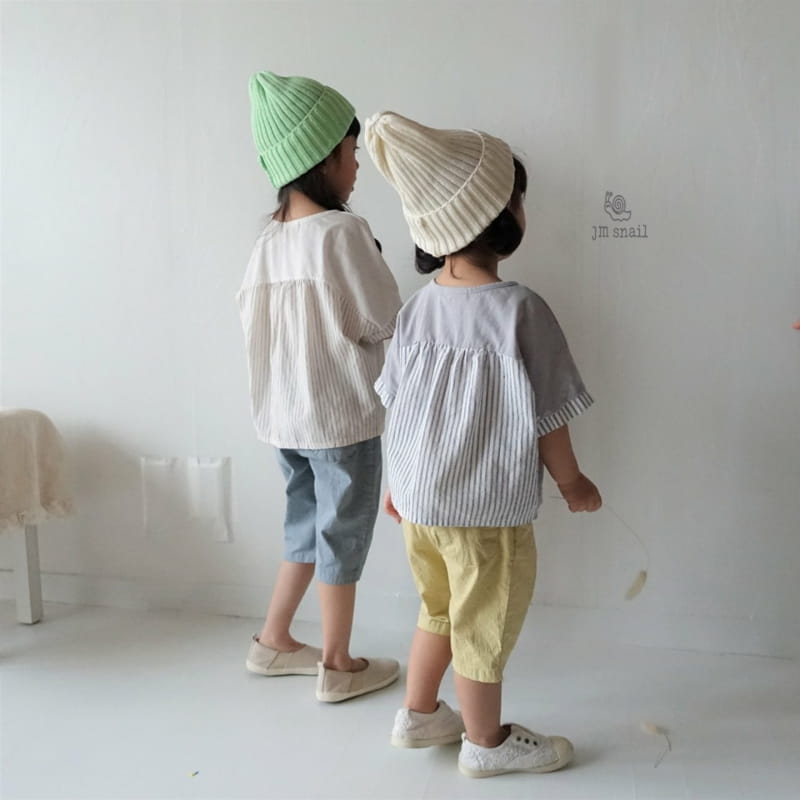 JM SNAIL - Korean Children Fashion - #Kfashion4kids - Martine Capri Baggy Pants - 7