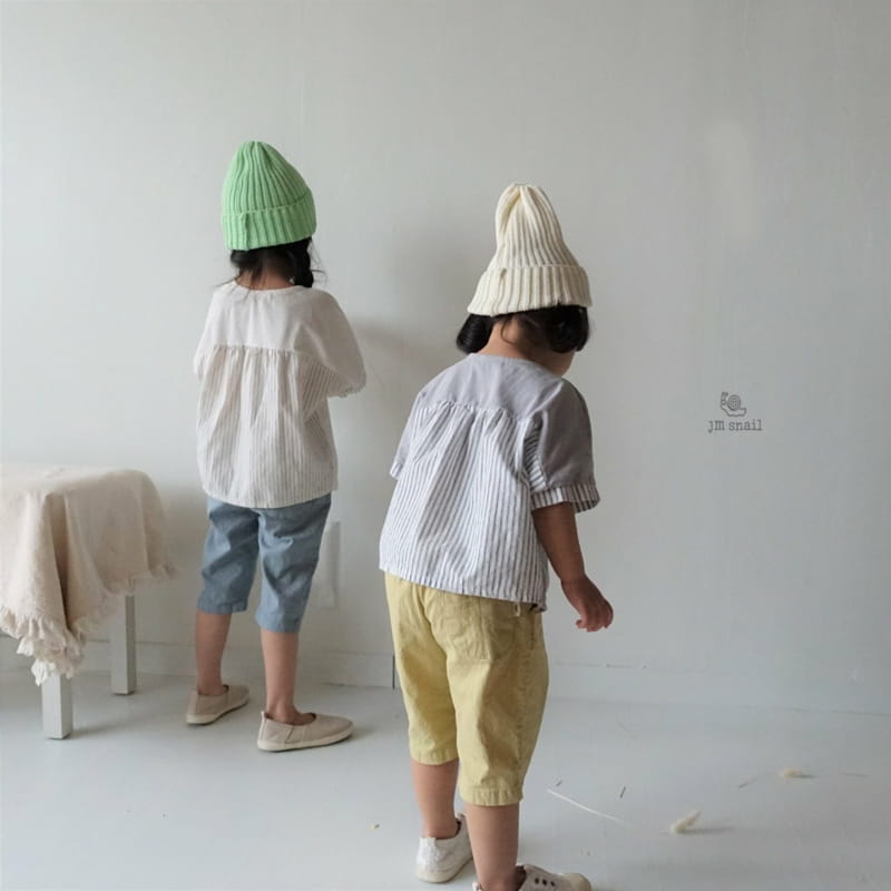 JM SNAIL - Korean Children Fashion - #Kfashion4kids - Martine Capri Baggy Pants - 8