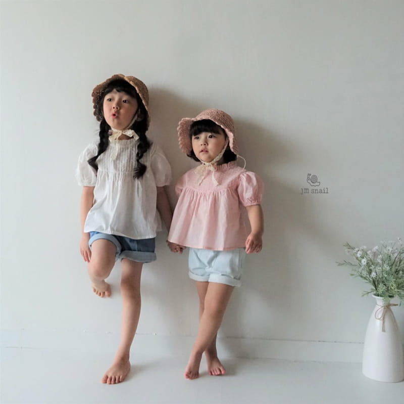 JM SNAIL - Korean Children Fashion - #Kfashion4kids - Fintuck Blouse - 10