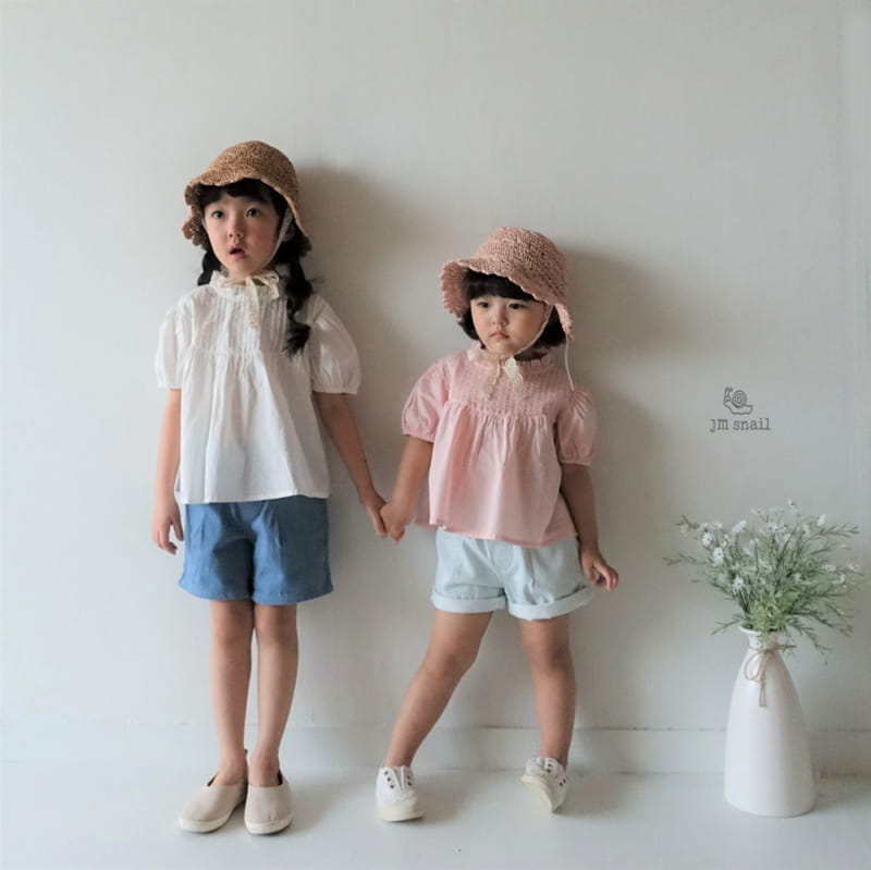 JM SNAIL - Korean Children Fashion - #Kfashion4kids - Fintuck Blouse - 2