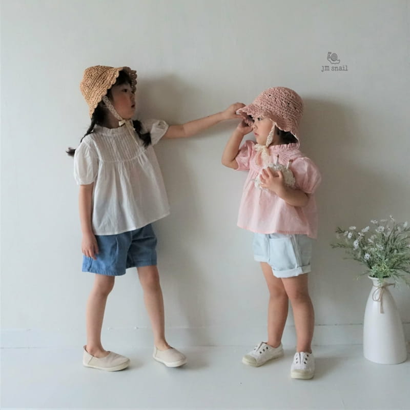 JM SNAIL - Korean Children Fashion - #Kfashion4kids - Fintuck Blouse - 3