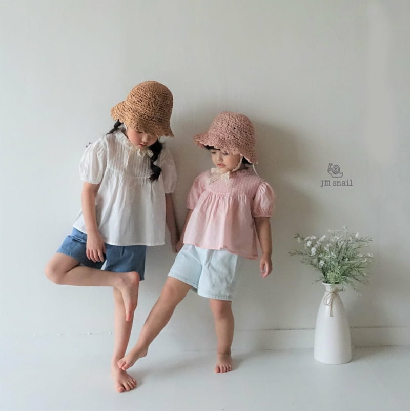 JM SNAIL - Korean Children Fashion - #Kfashion4kids - Fintuck Blouse - 4