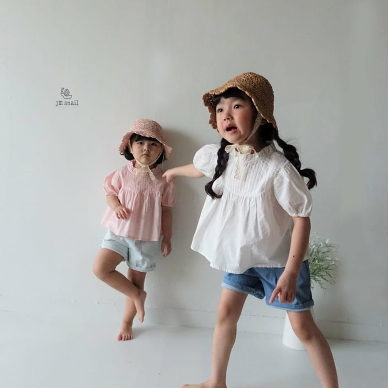 JM SNAIL - Korean Children Fashion - #Kfashion4kids - Fintuck Blouse - 7