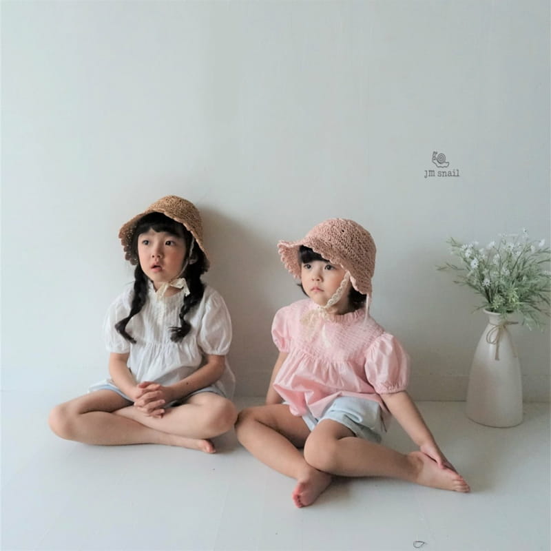 JM SNAIL - Korean Children Fashion - #Kfashion4kids - Fintuck Blouse - 9