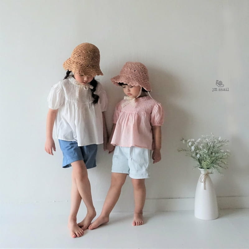 JM SNAIL - Korean Children Fashion - #Kfashion4kids - Bijo Denim Shorts - 7