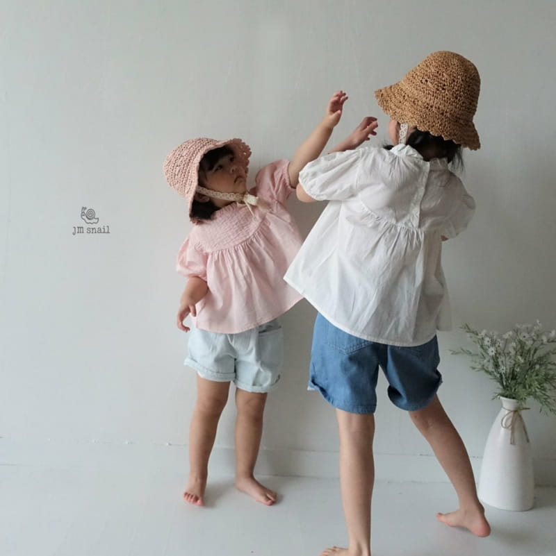 JM SNAIL - Korean Children Fashion - #Kfashion4kids - Bijo Denim Shorts - 8