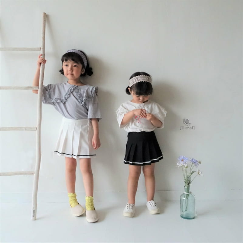 JM SNAIL - Korean Children Fashion - #Kfashion4kids - Wrinkle Skirt Pants
