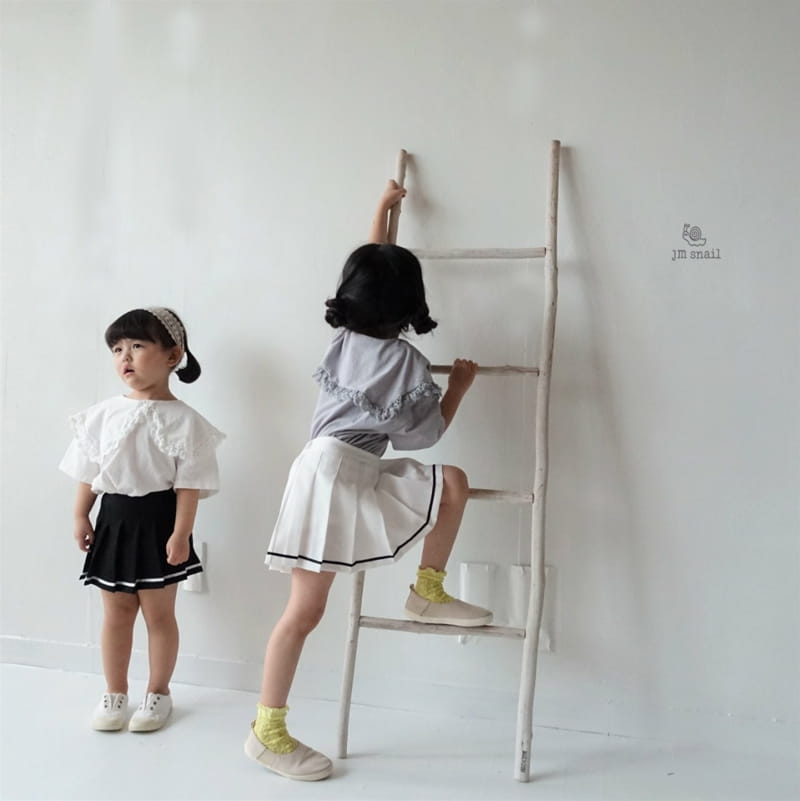 JM SNAIL - Korean Children Fashion - #Kfashion4kids - Wrinkle Skirt Pants - 2