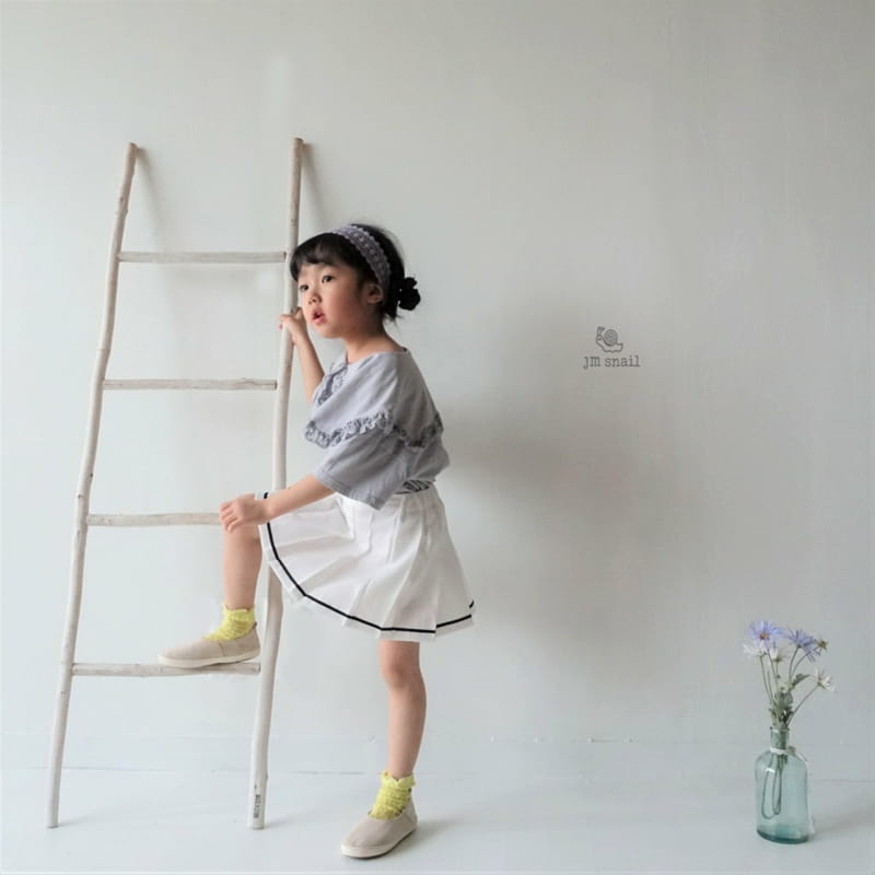 JM SNAIL - Korean Children Fashion - #Kfashion4kids - Wrinkle Skirt Pants - 3