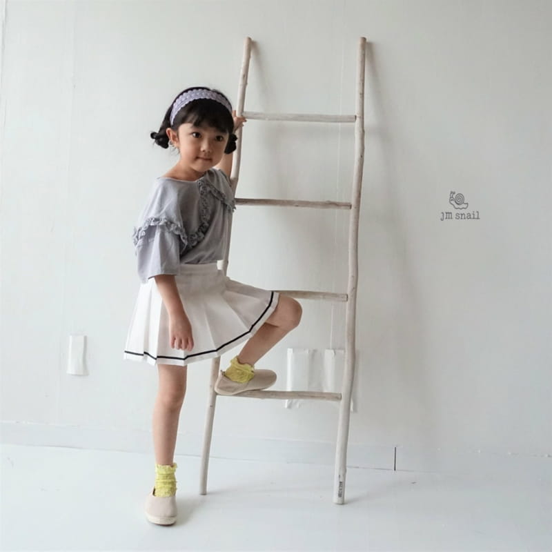 JM SNAIL - Korean Children Fashion - #Kfashion4kids - Wrinkle Skirt Pants - 4