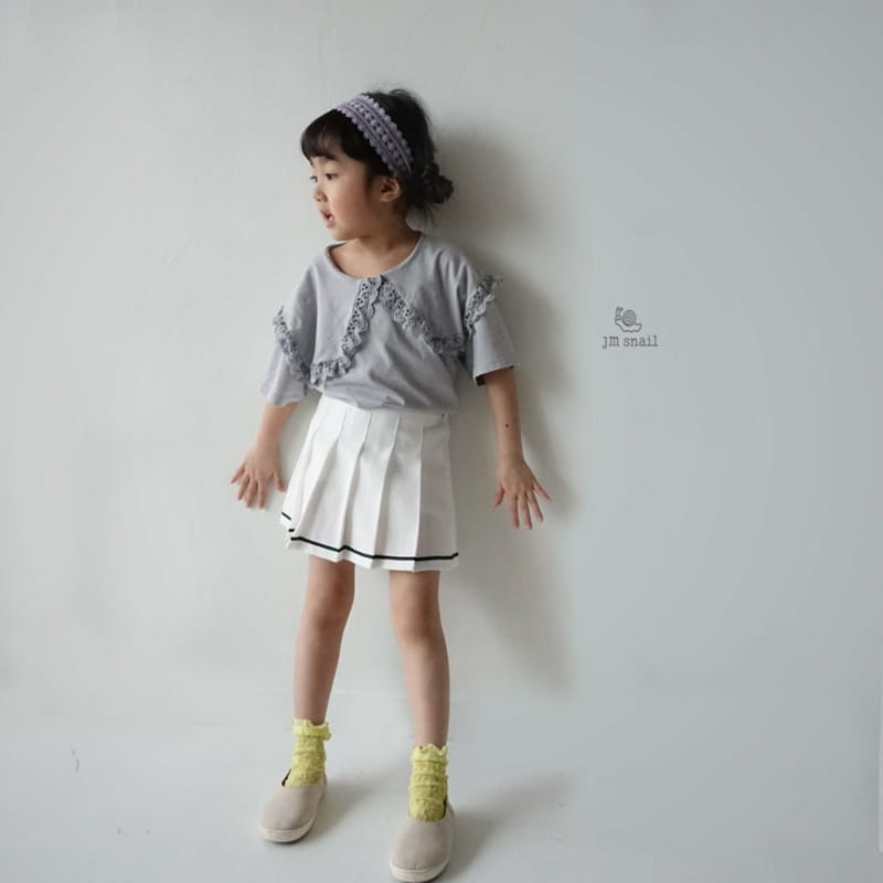 JM SNAIL - Korean Children Fashion - #Kfashion4kids - Wrinkle Skirt Pants - 5
