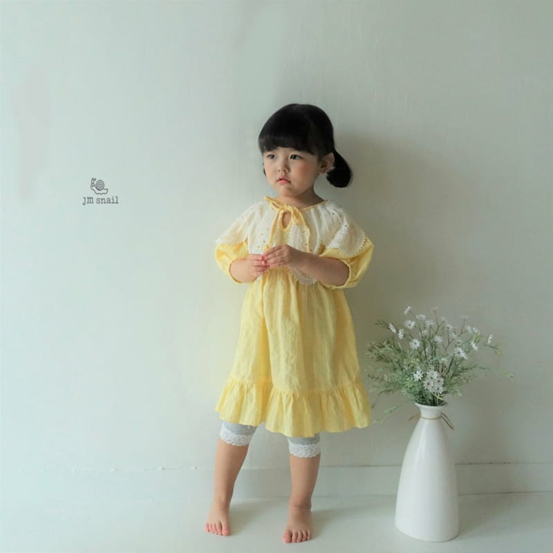 JM SNAIL - Korean Children Fashion - #Kfashion4kids - Hera Collar One-piece - 2