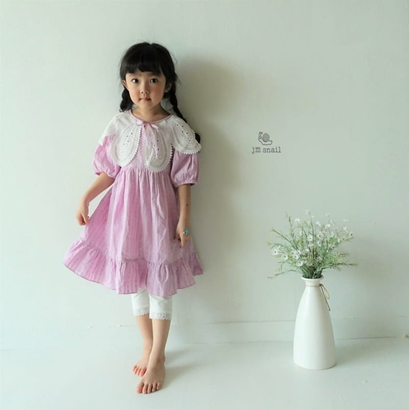 JM SNAIL - Korean Children Fashion - #Kfashion4kids - Hera Collar One-piece - 3