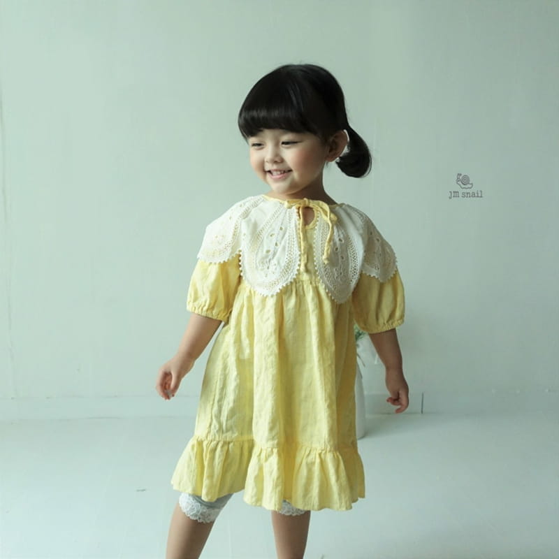 JM SNAIL - Korean Children Fashion - #Kfashion4kids - Hera Collar One-piece - 4