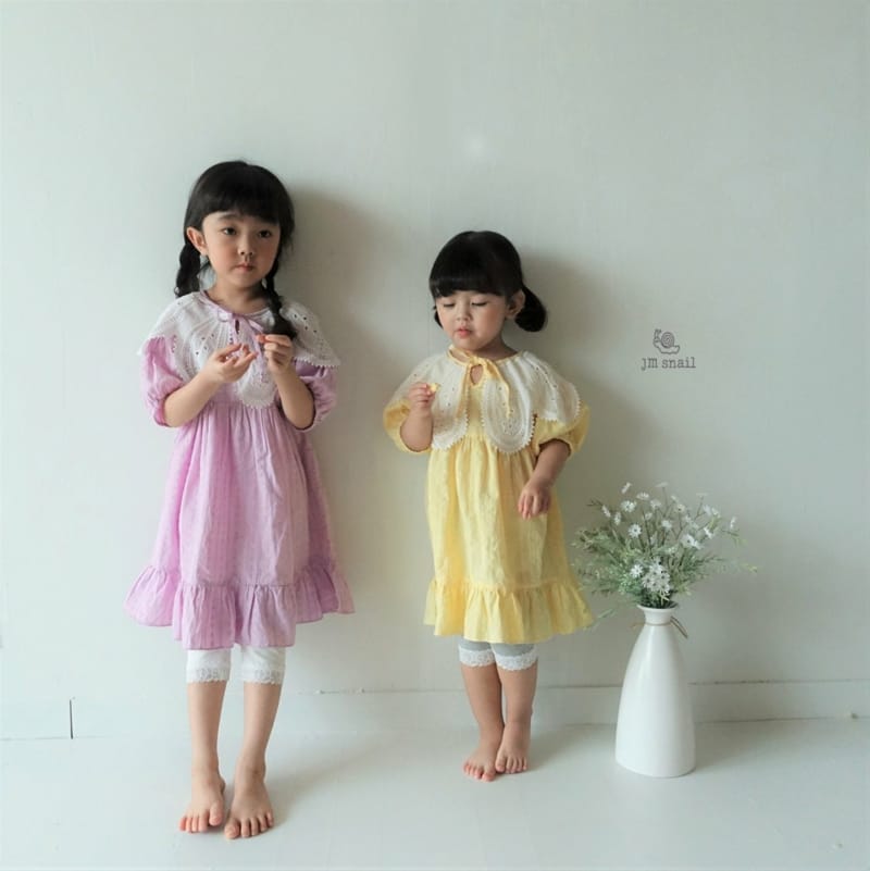 JM SNAIL - Korean Children Fashion - #Kfashion4kids - Hera Collar One-piece - 6