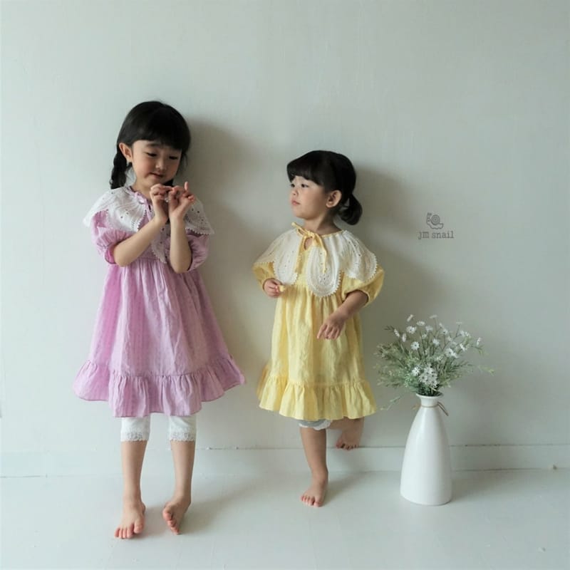 JM SNAIL - Korean Children Fashion - #Kfashion4kids - Hera Collar One-piece - 7