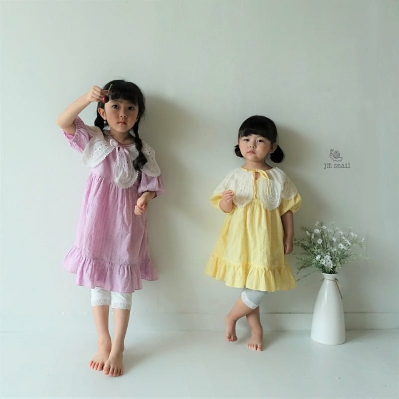 JM SNAIL - Korean Children Fashion - #Kfashion4kids - Hera Collar One-piece - 8