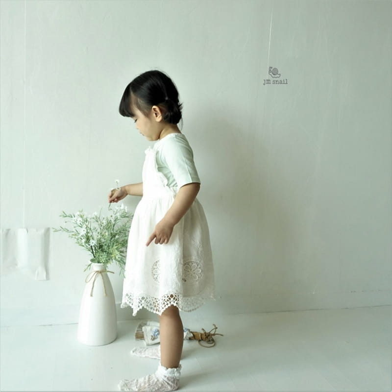 JM SNAIL - Korean Children Fashion - #Kfashion4kids - Lotte Apron One-piece - 3