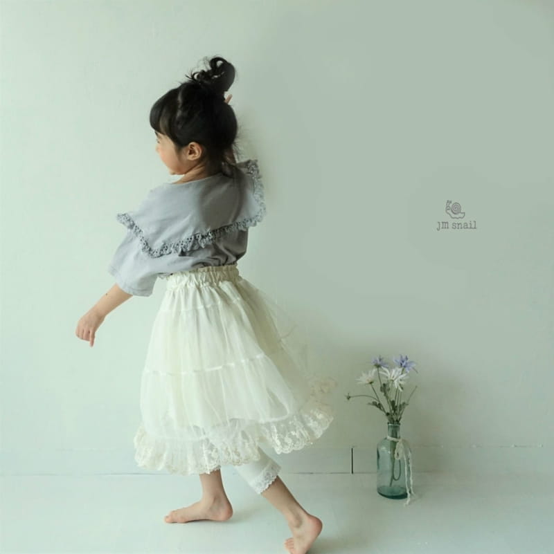 JM SNAIL - Korean Children Fashion - #Kfashion4kids - Pretty Mesh Skirt - 5