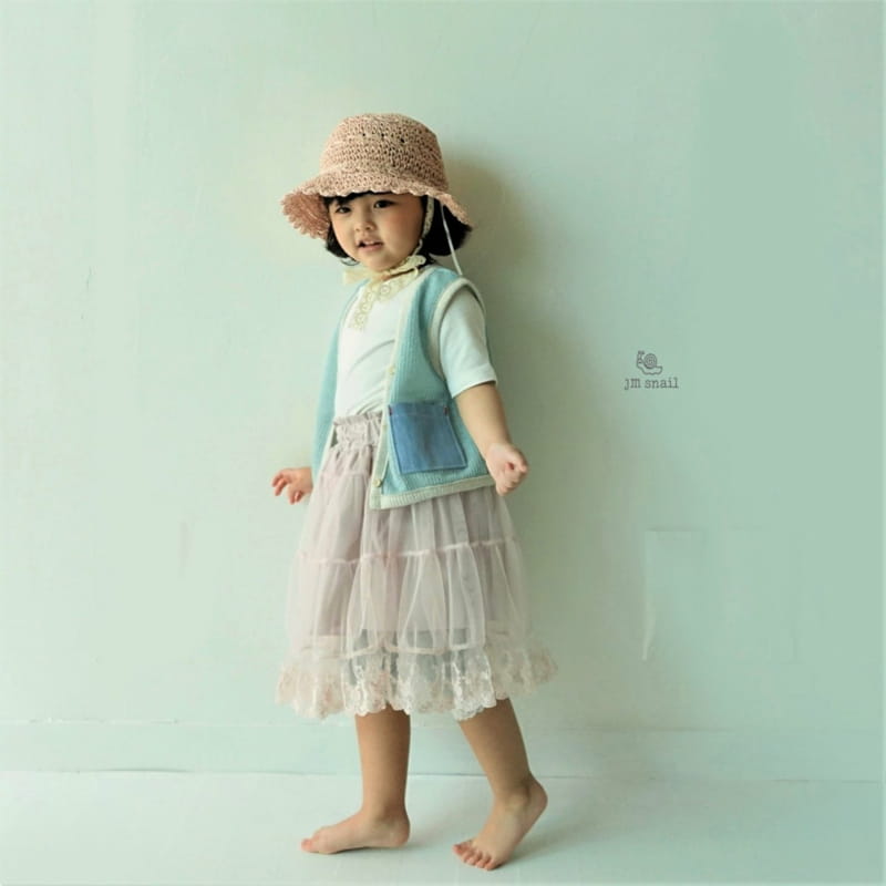JM SNAIL - Korean Children Fashion - #Kfashion4kids - Color Knit Vest