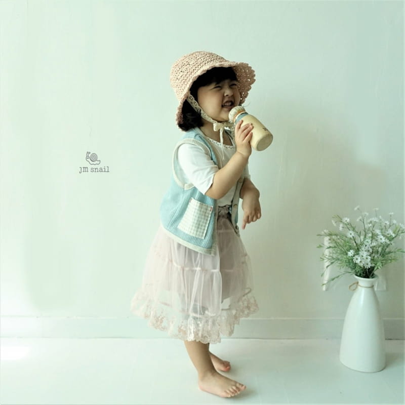 JM SNAIL - Korean Children Fashion - #Kfashion4kids - Color Knit Vest - 2