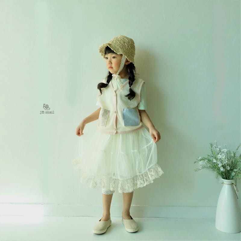 JM SNAIL - Korean Children Fashion - #Kfashion4kids - Color Knit Vest - 3