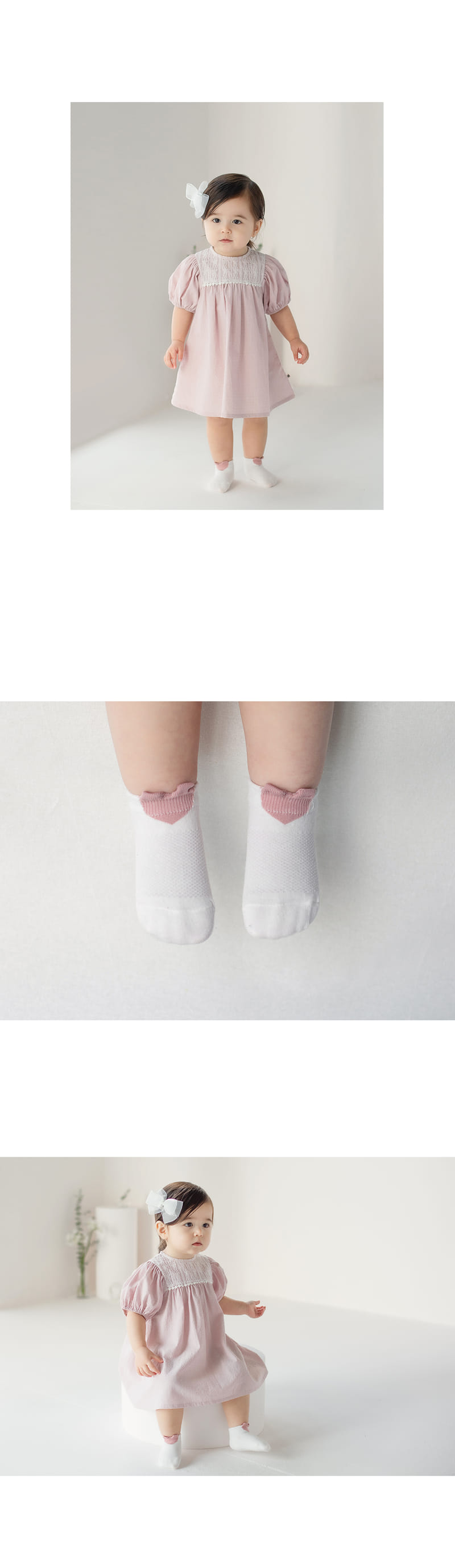 KIDS CLARA - Korean Children Fashion - #Kfashion4kids - Dana Summer Socks [set of 5] - 5