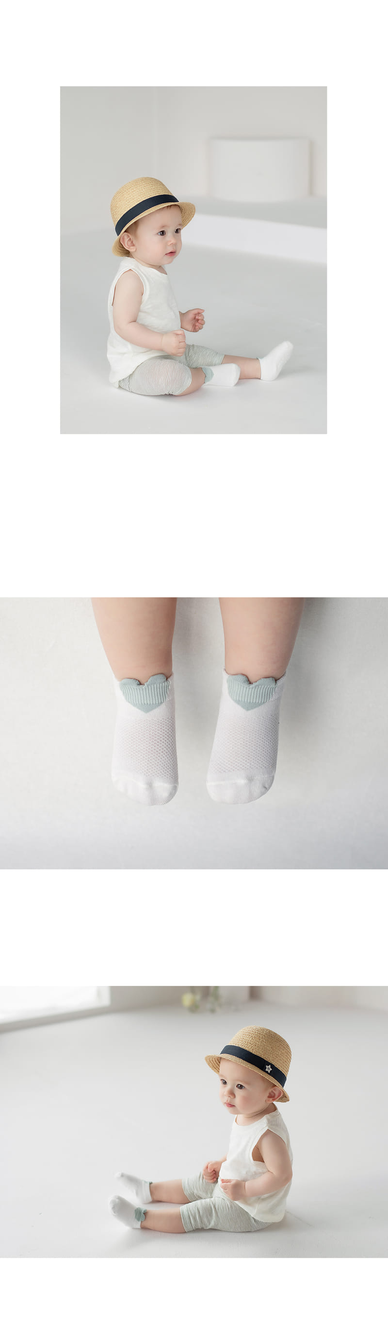 KIDS CLARA - Korean Children Fashion - #Kfashion4kids - Dana Summer Socks [set of 5] - 7