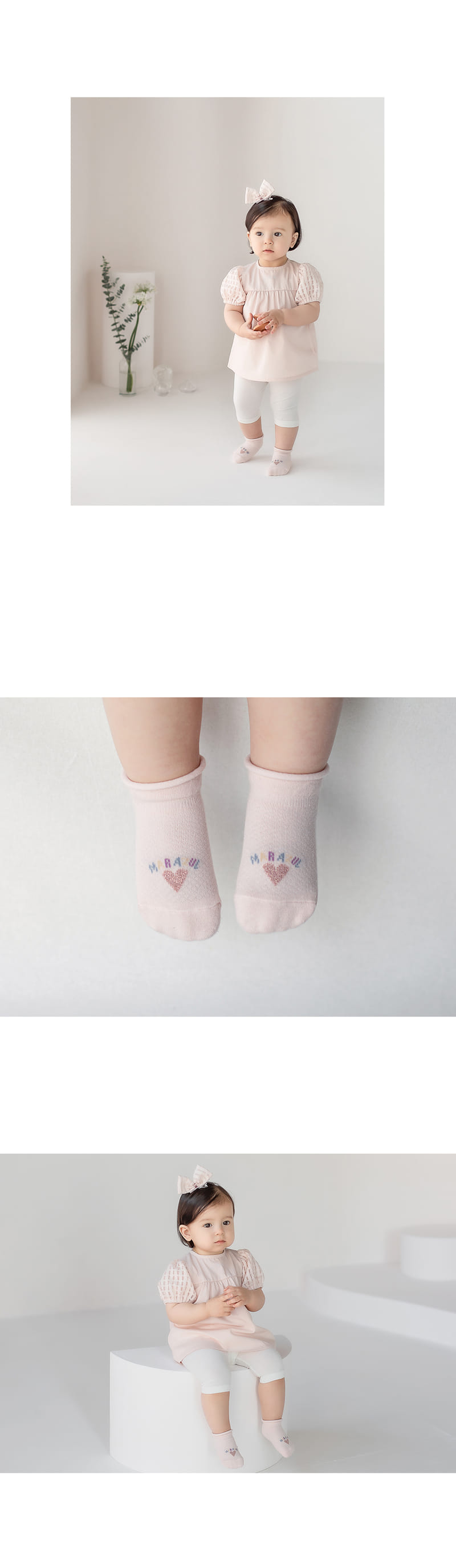 KIDS CLARA - Korean Children Fashion - #Kfashion4kids - Salinger Summer Socks [set of 5] - 6