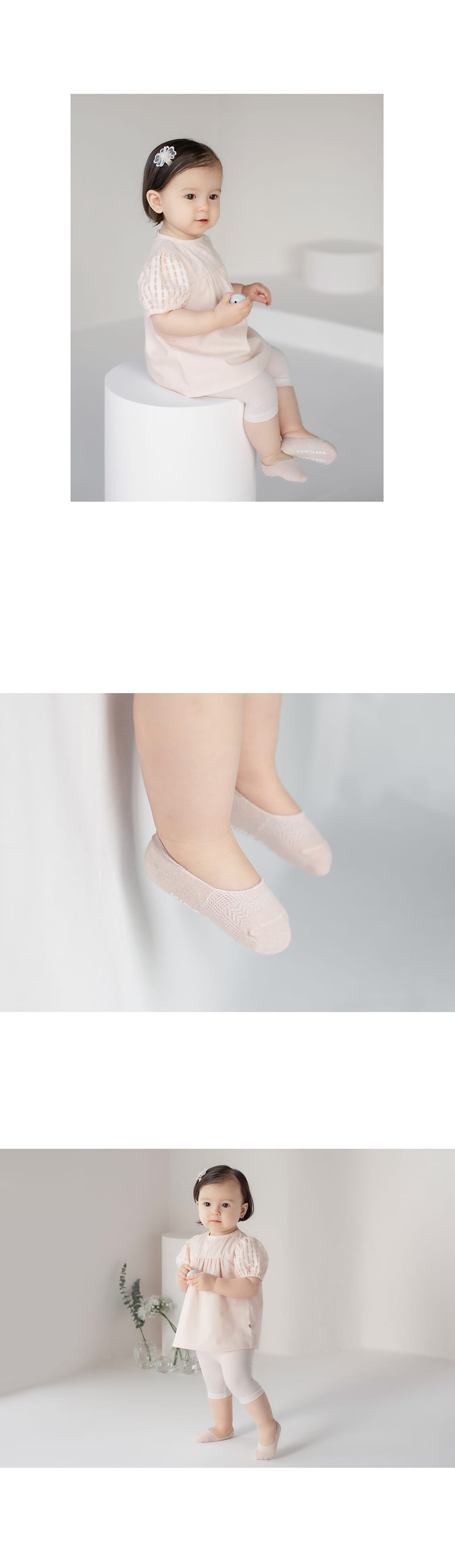 KIDS CLARA - Korean Children Fashion - #Kfashion4kids - Aroko Summer Socks [set of 5] - 5