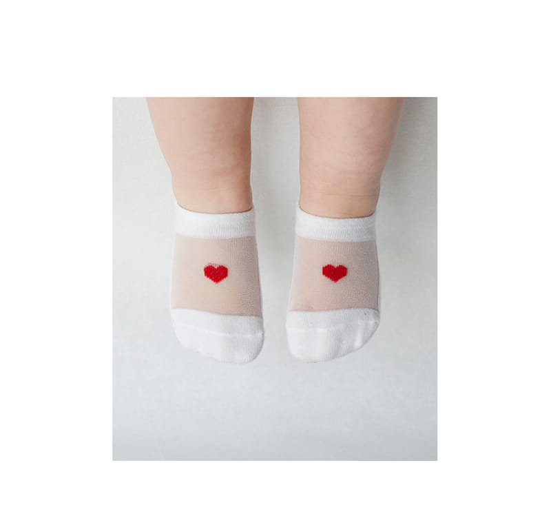 KIDS CLARA - Korean Children Fashion - #Kfashion4kids - Seeley Ice Socks 2 in 1 [set of 5] - 2