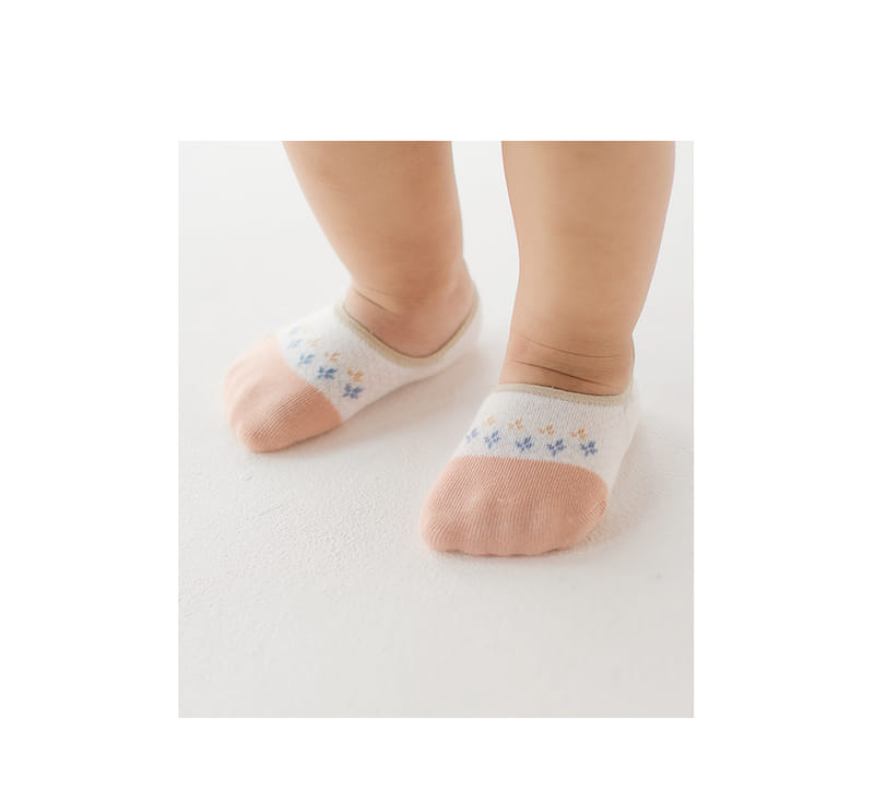 KIDS CLARA - Korean Children Fashion - #Kfashion4kids - Ios Low Cut Socks [set of 5] - 2