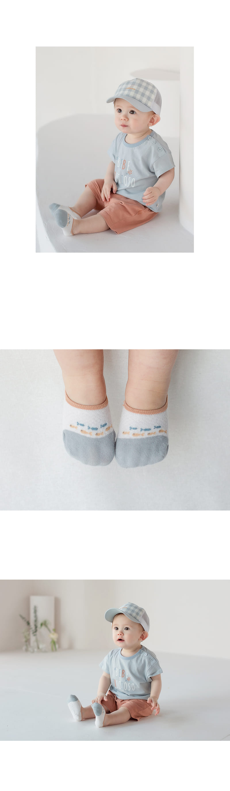 KIDS CLARA - Korean Children Fashion - #Kfashion4kids - Ios Low Cut Socks [set of 5] - 6