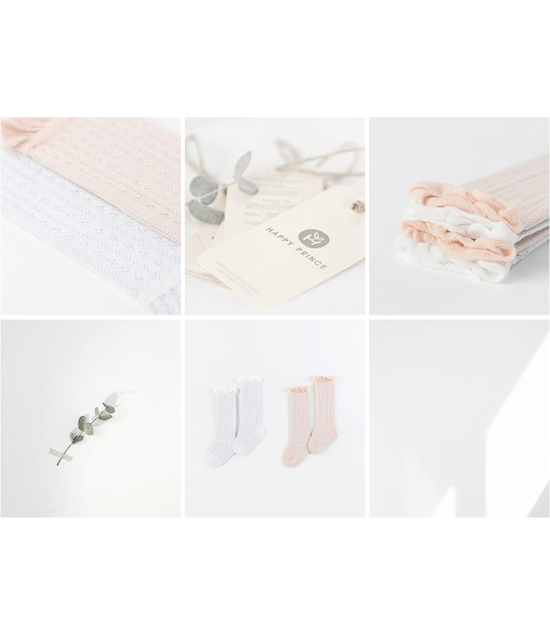KIDS CLARA - Korean Children Fashion - #Kfashion4kids - Sylvie Knee Socks [set of 5] - 5