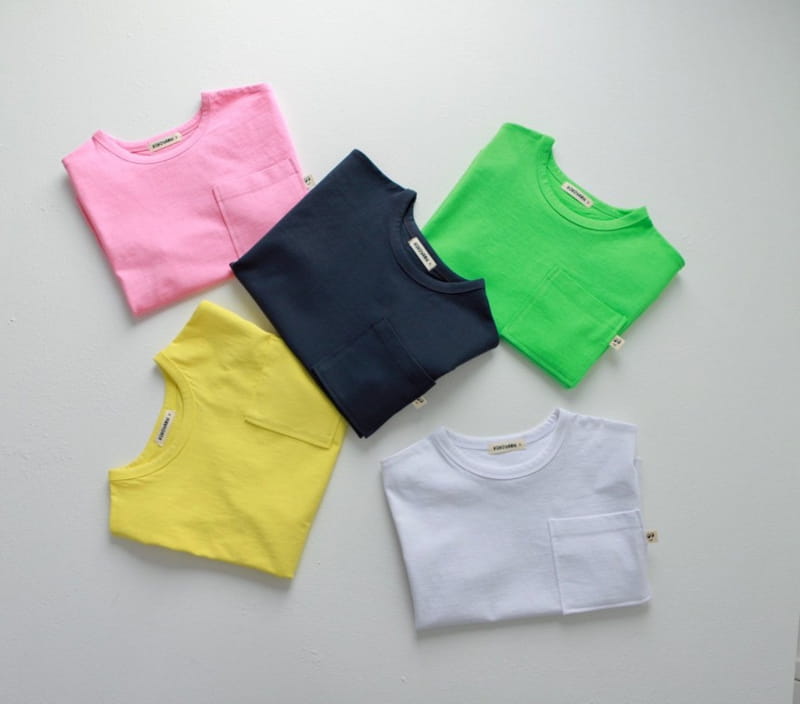 KOKOYARN - Korean Children Fashion - #Kfashion4kids - Pocket Tee