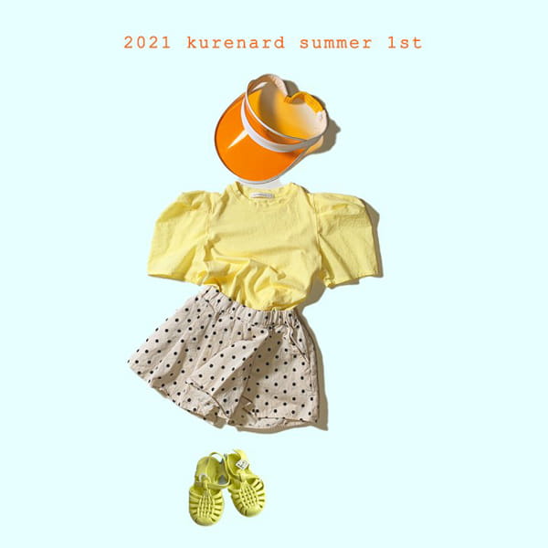 KURENARD - Korean Children Fashion - #Kfashion4kids - Wrinkle Puff Tee - 6