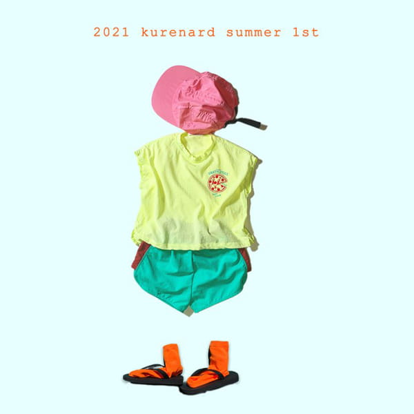 KURENARD - Korean Children Fashion - #Kfashion4kids - Pizza Tee - 6