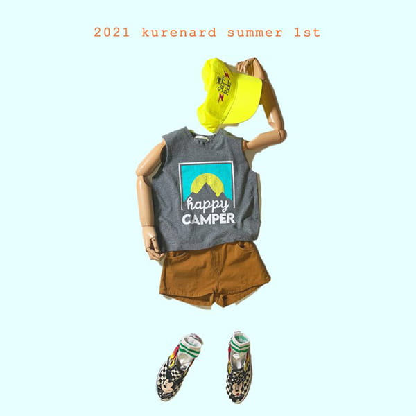 KURENARD - Korean Children Fashion - #Kfashion4kids - Happy Capus Tee - 5